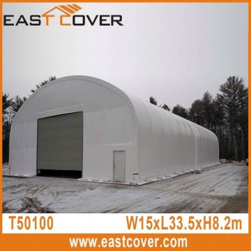 50x100x27 ft Round Style fabric building structures for Grain Storage