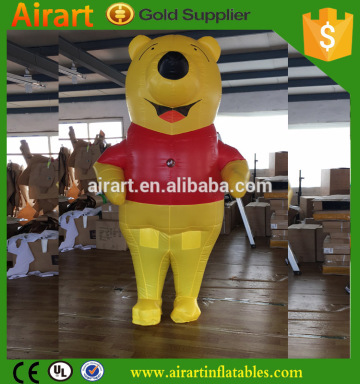 inflatable cartoon pooh mascot costume winnie pooh