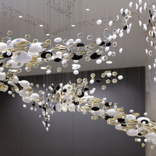 Customized modern hotel club fashion led chandelier