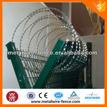 Safety net airport security fencing