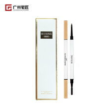 Small square waterproof automatic eyebrow pencil
