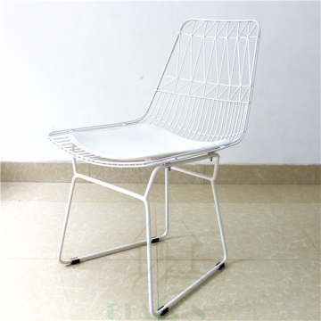 model metal chair with PU cushion