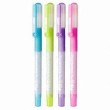 Ball Pens with 0.5mm Tip, Rubber Grip