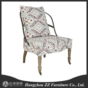 Industrial chair us leisure low back chair iron chair