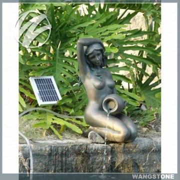 Hotel ornaments nude female bronze sculpture