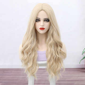 Ainizi Blonde Body Wave Sarah Sanderson Cosplay Wig for Halloween