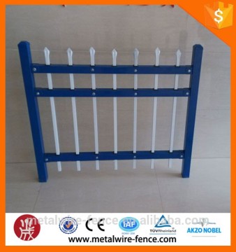 Powder Coated Decorative Iron Picket Fence