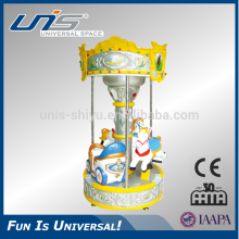 UNIS 2015 Indoor Amusement Park Rides animal Carousel Rides Carousel Ride