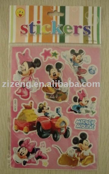 aroma sticker fragrance 3d- puffy sticker shakeable labels