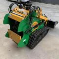 Mesin EPA yang bergerak bumi mini skid steer loader