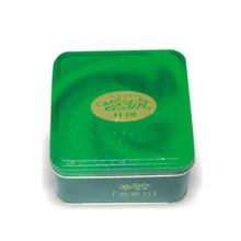 square tea tin can