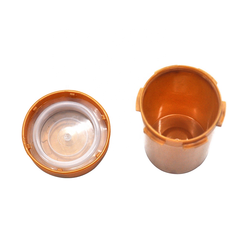 20 Dram Push Down Turn Vial Container Acrylic Plastic Storage Stash Jar Pill Bottle Case Tobacco Box with safety lock