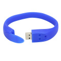 Pulseira personalizada bracelete de silicone stick de memória flash USB