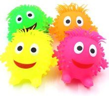 LED Light Up Rabbit Inflatable Puffer Ball