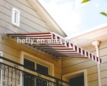 Motorized retractable awning