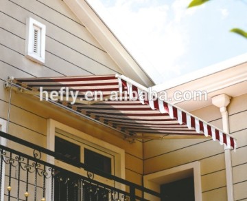 Motorized retractable awning