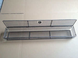 Custom Made Stainless Steel Woven Wire Mesh Basket Design For Any Kitchen Sink