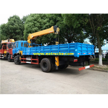 Dongfeng 8 Ton Truck Mounted Hydraulic Cranes