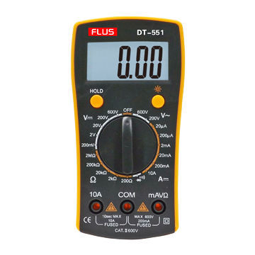 Digital Multimeter, Over-range Indication