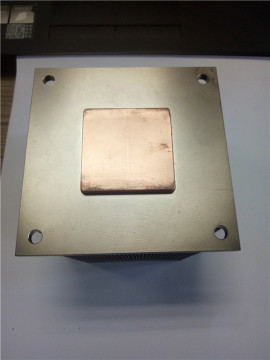 Copper pipe heatsink 120W LED Radiator