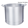 12qt Tamale Aluminium Tamale Dampfer Stock Pot