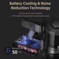 Dust Sensor Portable Handheld Stick Vacuum with LED Display