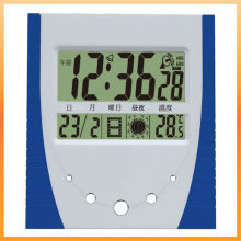 JJY Radio Controlled Digital Alarm Table/Wall Clock