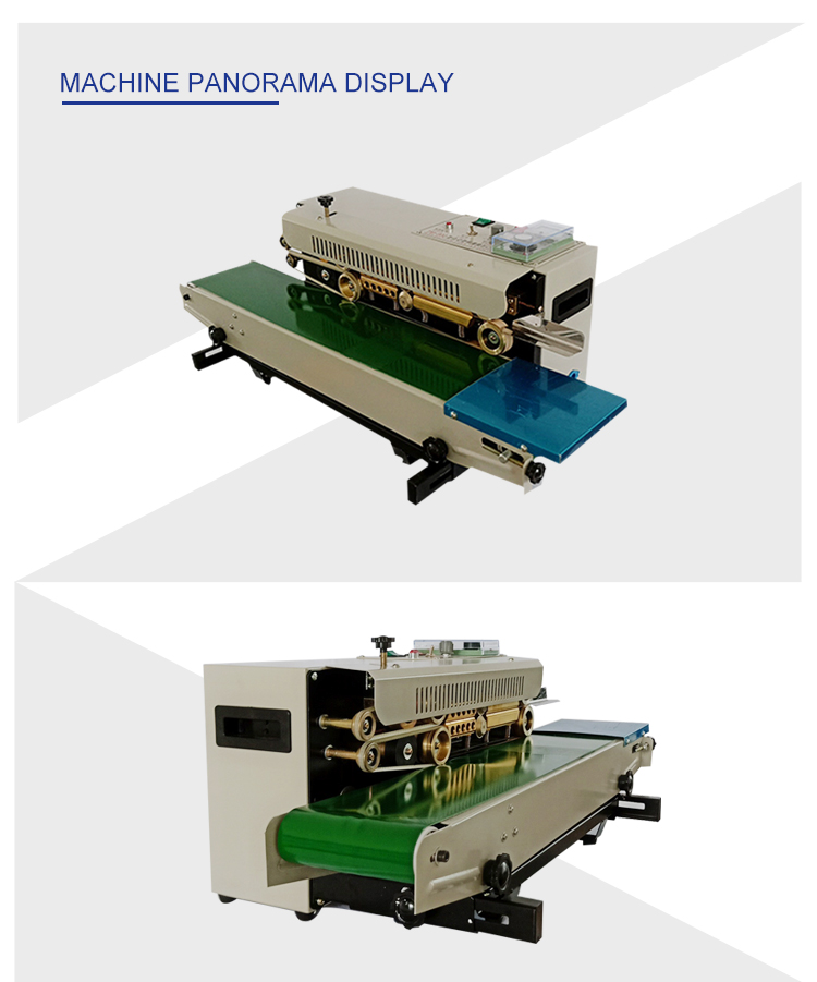 Semi automatic manual sachet water plastic bag continous sealing machine band sealer