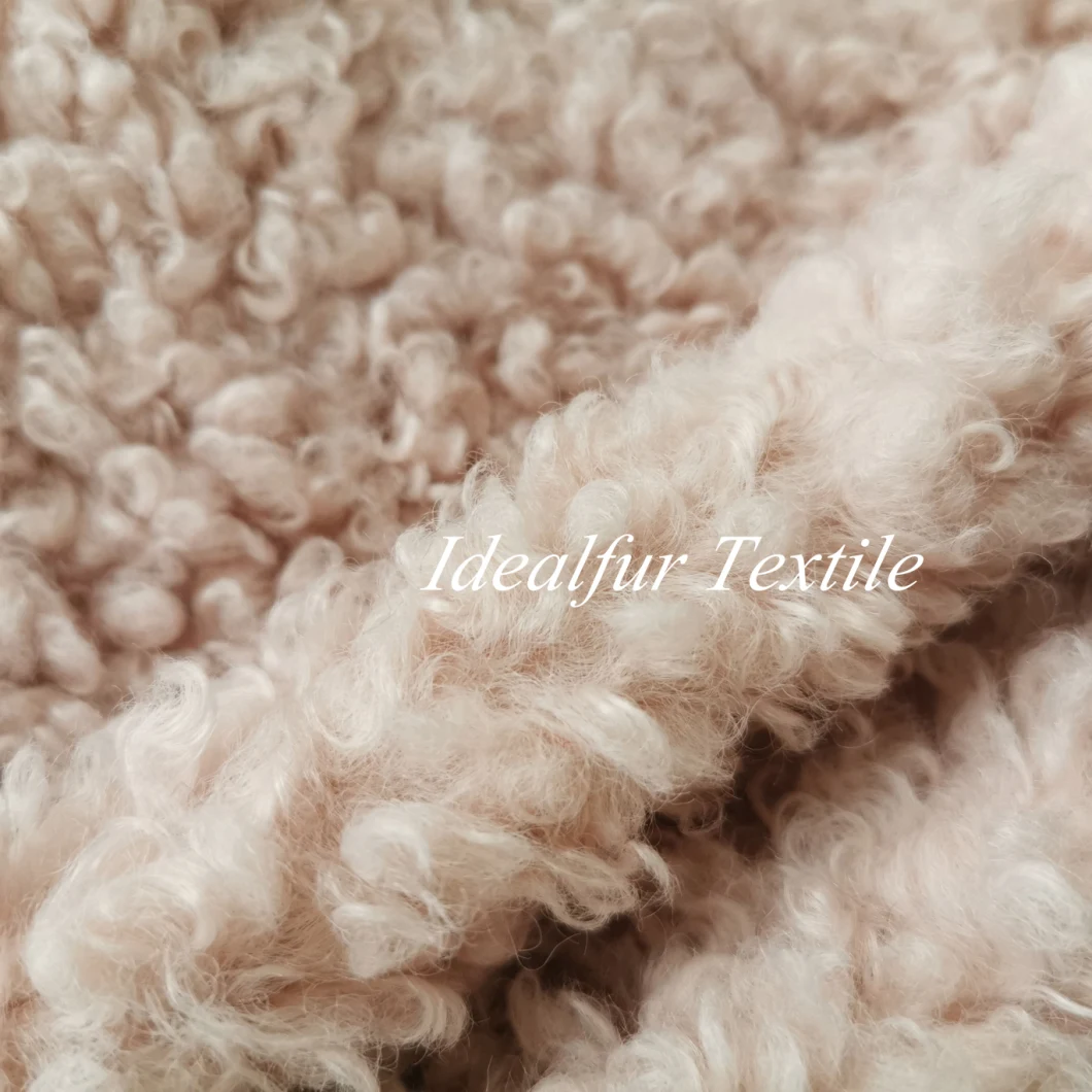 Curly Lamb Faux Fur Wool Fake Fur Sherpa Fabric