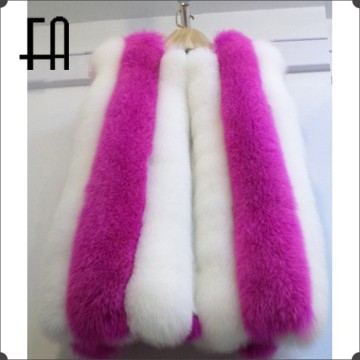 Factory directly wholesale price women's fur vest/fox vest/fox fur vest