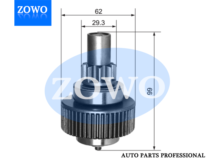 54 8500 Starter Bendix 9t Mitsuba