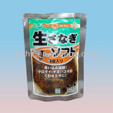 Three side sealing bag for sea food,dried fish plastic bag