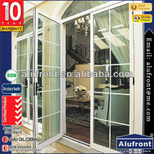 double glazing aluminum interior hinges door