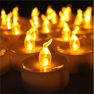 Smokeless battery operated electric tealight candles