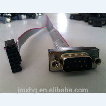 DB15 to db9 cable, DB9 connector with ribbon cable