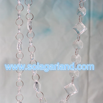 Garland Diamond Strand Acrylic Crystal Bead DIY Διακόσμηση πάρτι γάμου