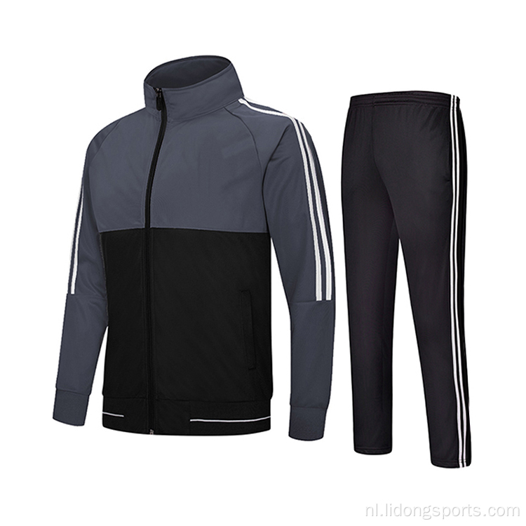 2022 Polyester aangepaste mannen Jogging Tracksuit Groothandel