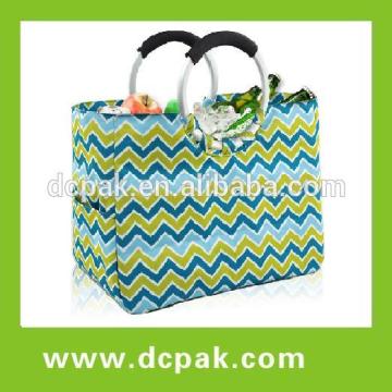 INSULATED COOLER PRINTED TOTE BAG