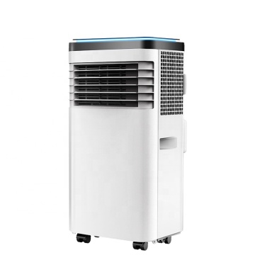 7000BTU Portable Air Conditioner with Remote Control and LED Lamp - Easy Installation