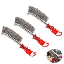 Household Clean Brushes Stainless Steel Wire Scratch Copper Wire Cleaning Brush For Slag Rust