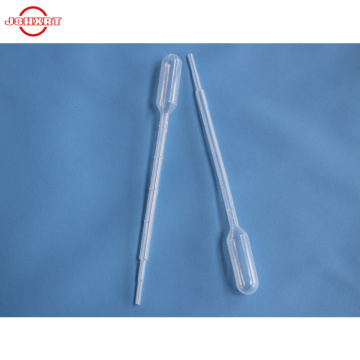 Disposable plastic transparent pipette pipette