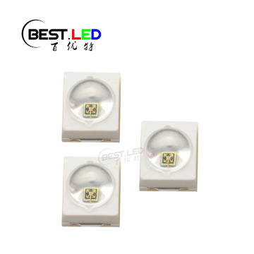 520nm Green LED Emitter Dome Lens SMD 60-Degree