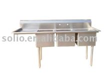 2013 Stainless steel industrial kitchen bowl sinks