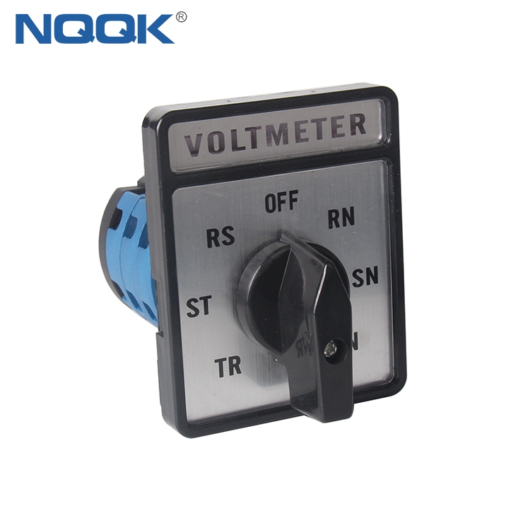 G17-20A 20A 3 phase 4 wire voltmeter 240vac universal Changeover Rotary Cam Switch