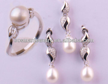 bridal jewelry sets pearl crystal,bridal jewelry sets freshwater pearl crystal