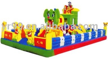 Amusement inflatable Happy trip castle