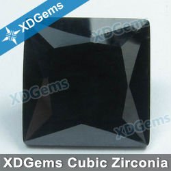 Wuzhou square shape cubic zirconia stone,square shape AAAAA CZ stone