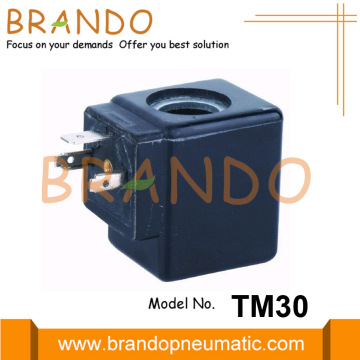 Bobina de solenoide tipo JAKSA TM30 24VDC 295401 10W