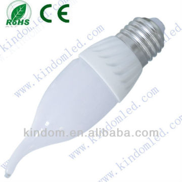 E27/E14 3w cemaric LED flicker flame candle light bulb 240lm