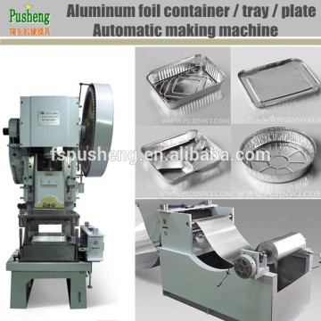 Full automatic Aluminum foil mess tin making machine